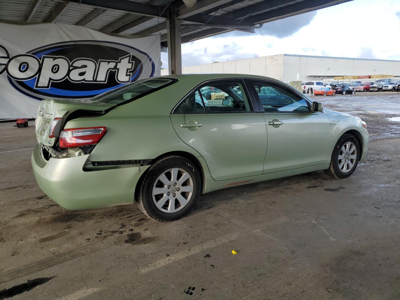 Lot #3308521619 2009 TOYOTA CAMRY HYBR