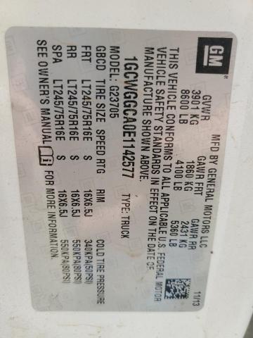 2014 CHEVROLET EXPRESS G2 #3281636411