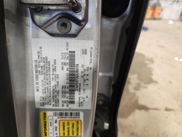 2016 FORD FUSION SE - 3FA6P0H72GR386556