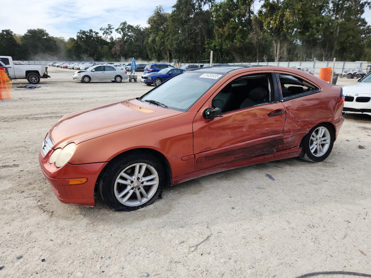 Lot #3301805356 2002 MERCEDES-BENZ C 230K SPO