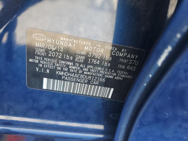 2013 HYUNDAI ELANTRA GL - KMHDH4AE8DU812166