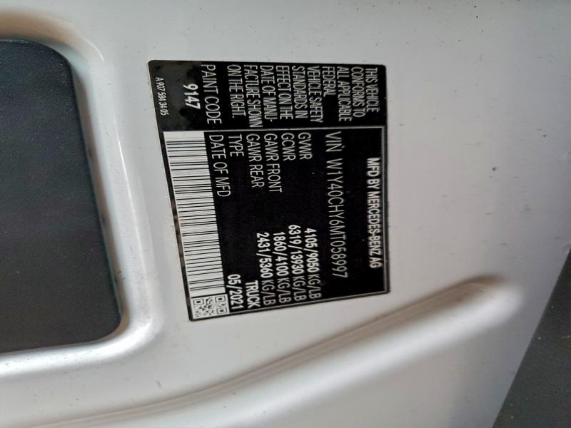 2021 MERCEDES-BENZ SPRINTER 2 #3302720013