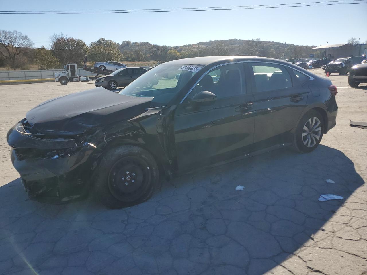 Lot #3309535587 2025 HONDA CIVIC LX