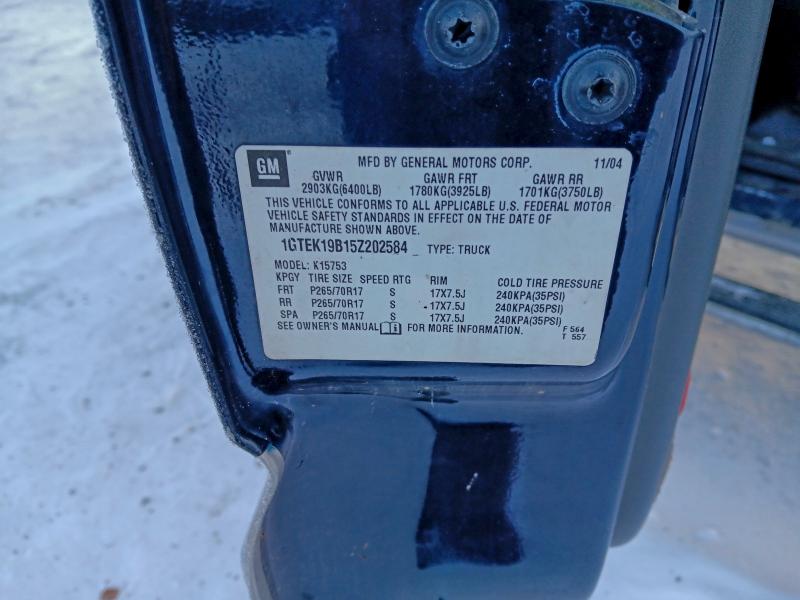 2005 GMC NEW SIERRA #3304736914