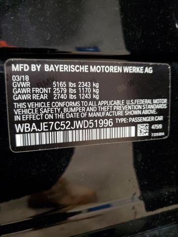 2018 BMW 540 XI #3301983452