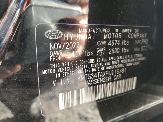 2023 GENESIS G70 BASE - KMTG34TAXPU116781