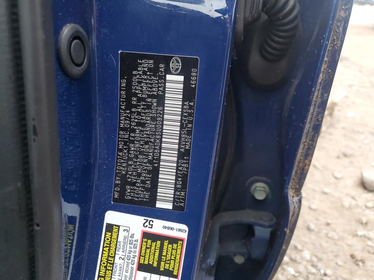 Lot #3304516549 2025 TOYOTA CAMRY XSE