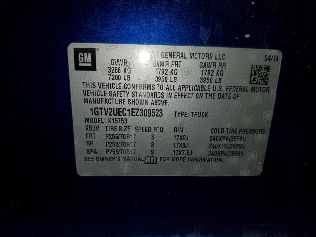 2014 GMC SIERRA K15 #3304769932