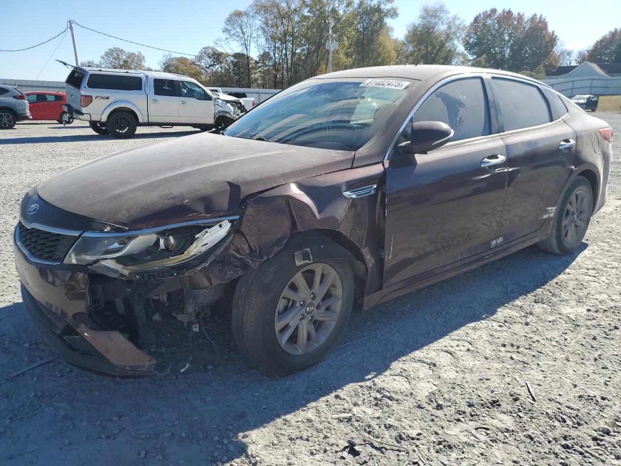 Lot #3292417612 2020 KIA OPTIMA LX