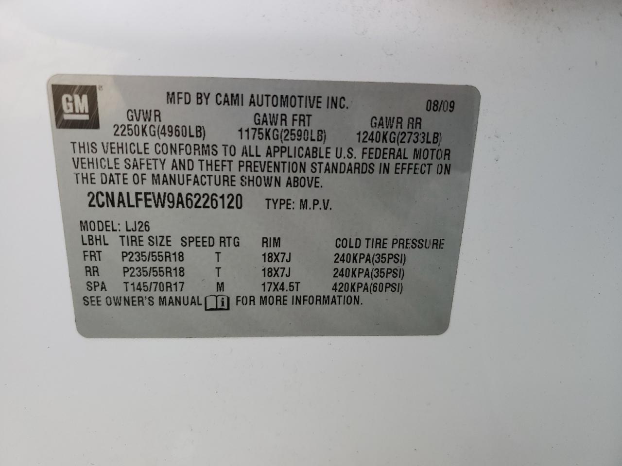 CHEVROLET EQUINOX LTZ