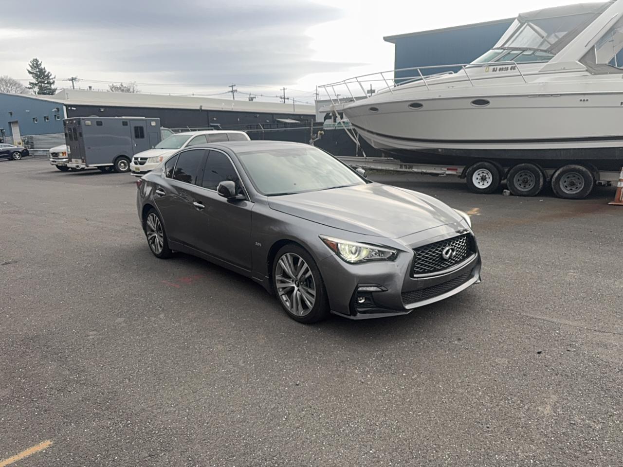 Lot #3291223999 2018 INFINITI Q50 LUXE