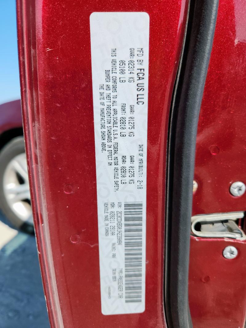 2018 DODGE CHARGER SX #3284962962