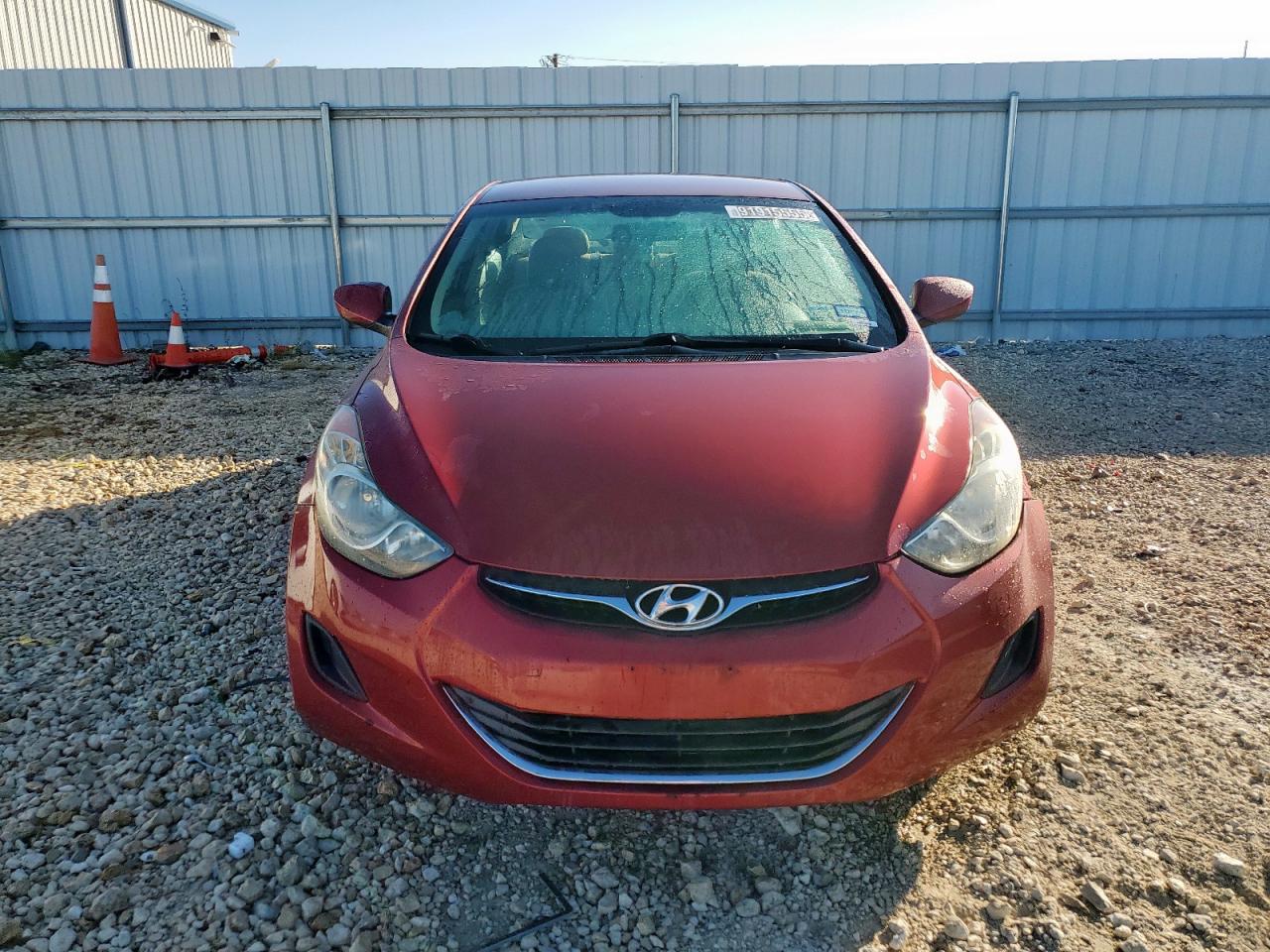 Lot #3312248539 2013 HYUNDAI ELANTRA GL