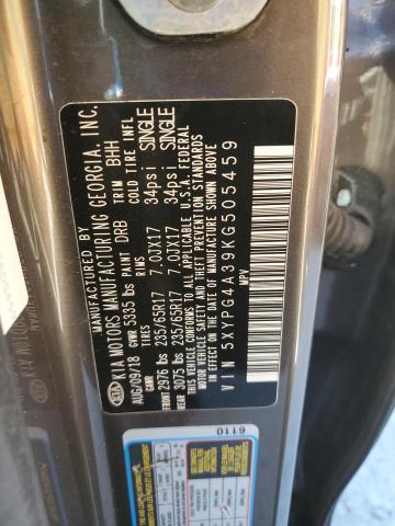 2019 KIA SORENTO L #3291234034