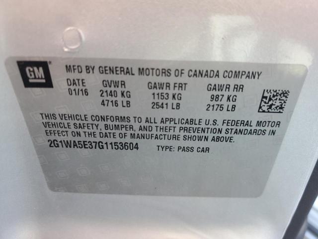 2016 CHEVROLET IMPALA LIM #3303663943