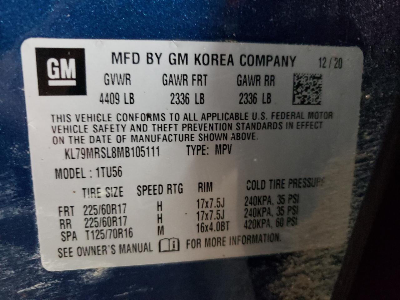 CHEVROLET TRAILBLAZER LT