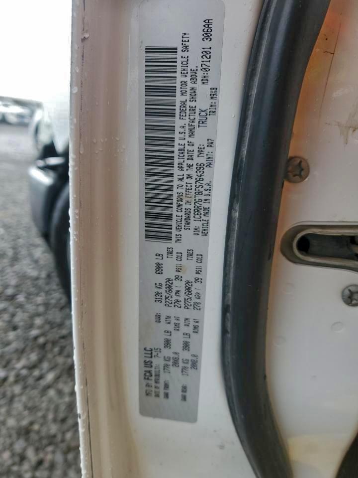 Lot #3311521241 2015 RAM 1500 SLT