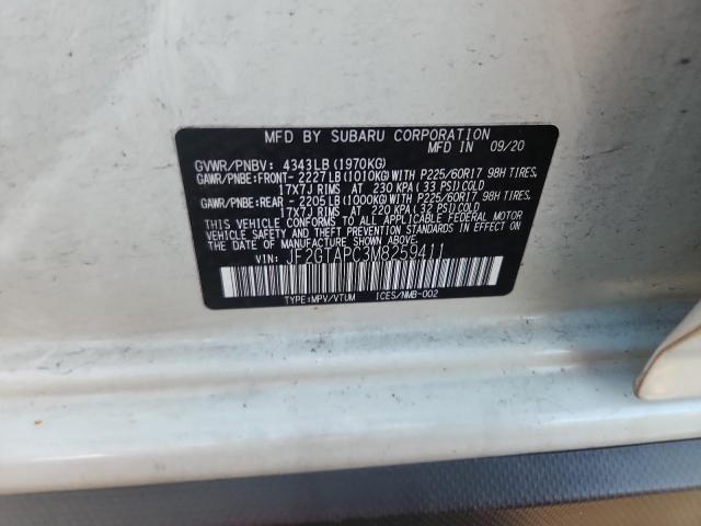 2021 SUBARU CROSSTREK #3315396357