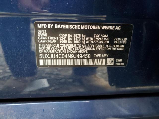 2022 BMW X5 M50I #3293363440