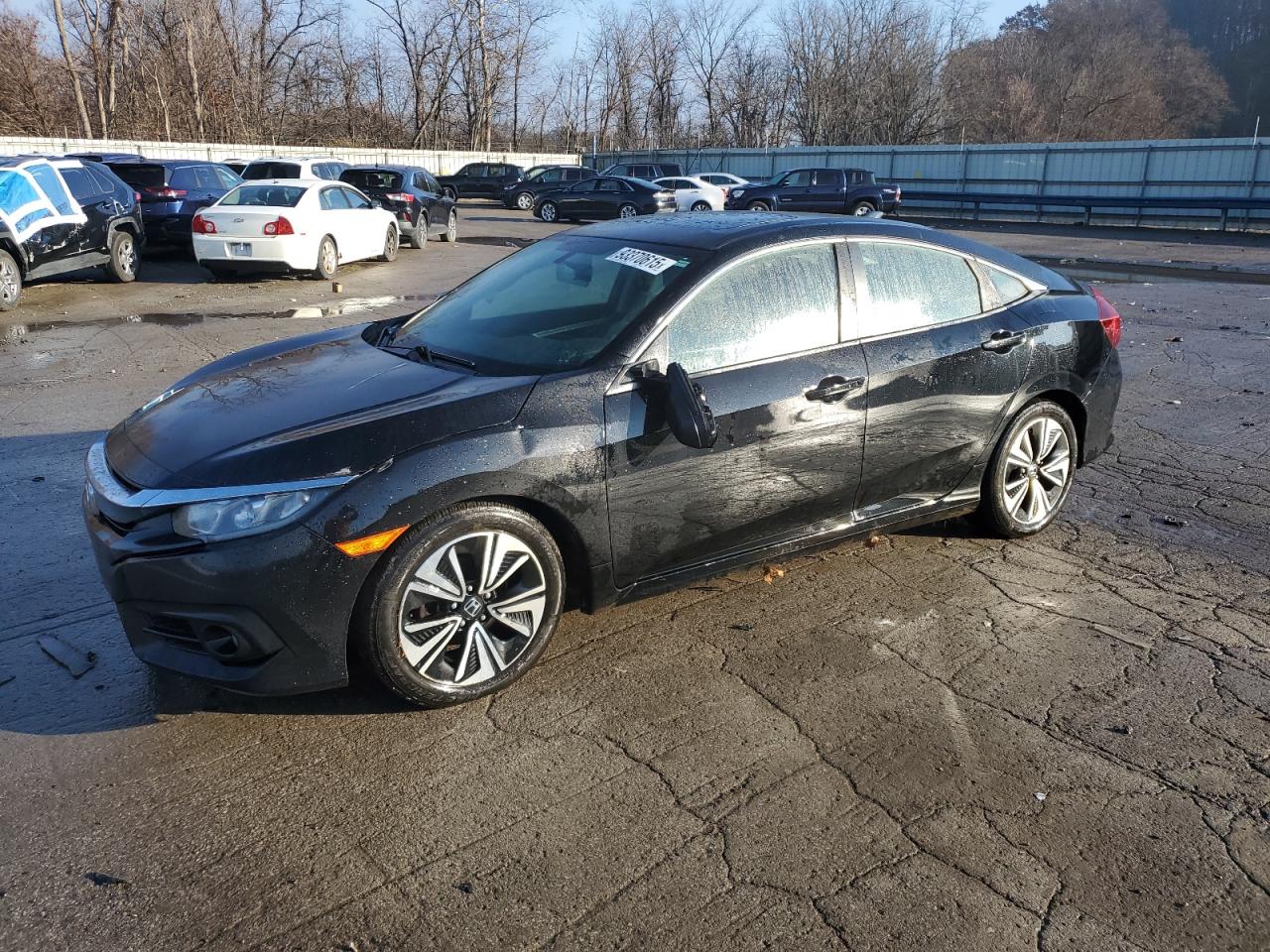 Lot #3315727356 2016 HONDA CIVIC EX