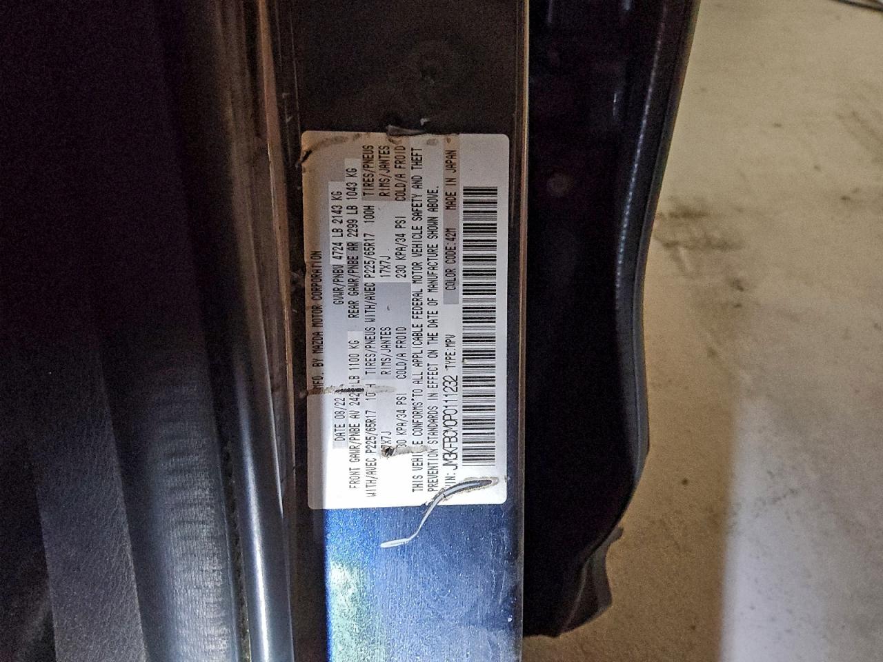 Lot #3316728428 2023 MAZDA CX-5 PREFE