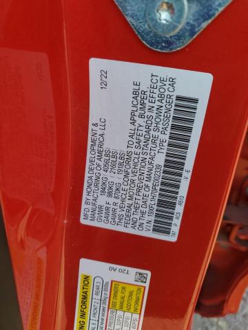 2023 HONDA CIVIC EXL #3303818418