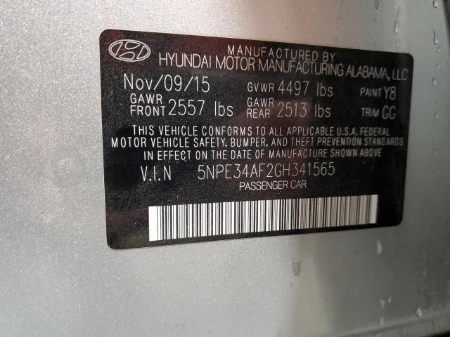 2016 HYUNDAI SONATA SPO #3302904997