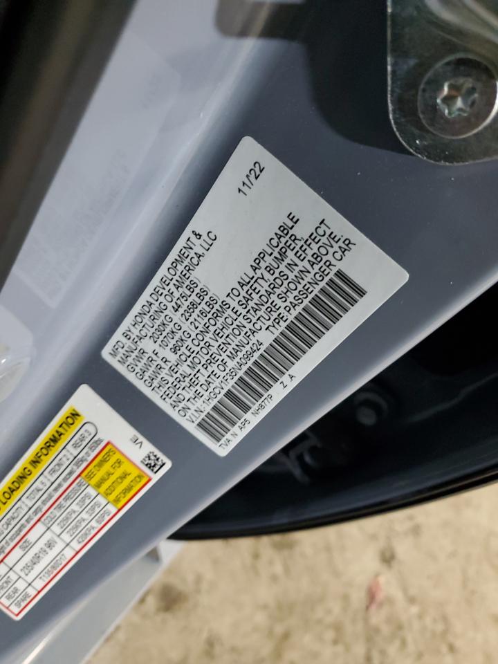 Lot #3304588452 2022 HONDA ACCORD SPO