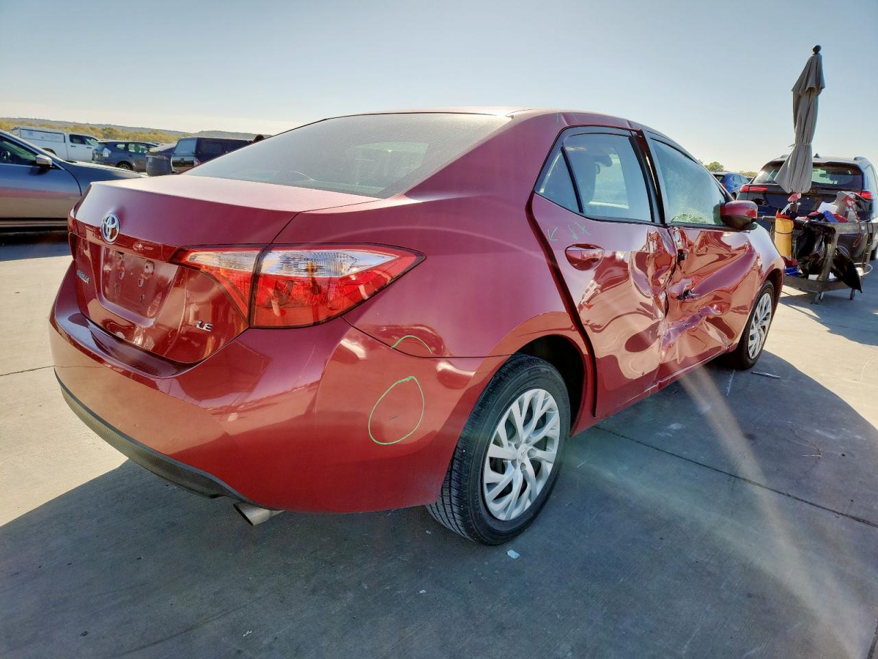 Lot #3305611720 2017 TOYOTA COROLLA L