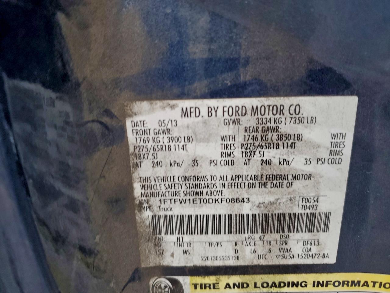 FORD F-150 SUPERCREW