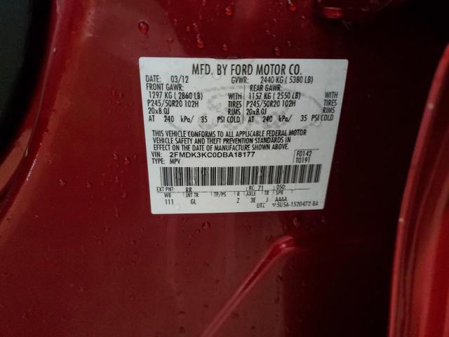 2013 FORD EDGE LIMIT #3286703312