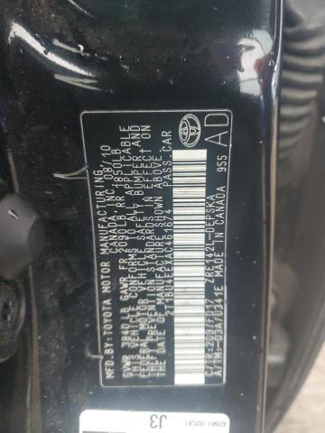 2010 TOYOTA COROLLA BA - 2T1BU4EEXAC461674