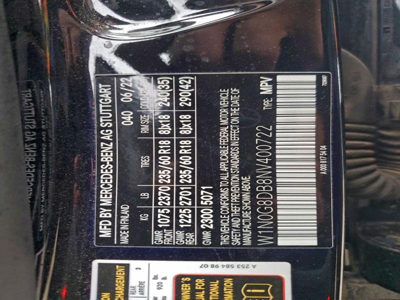 2022 MERCEDES-BENZ GLC 300 #3296212473