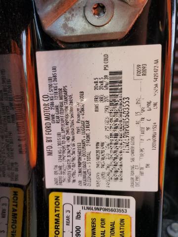 2017 LINCOLN CONTINENTA #3297052582