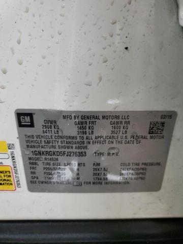 2015 CHEVROLET TRAVERSE L #3283877426