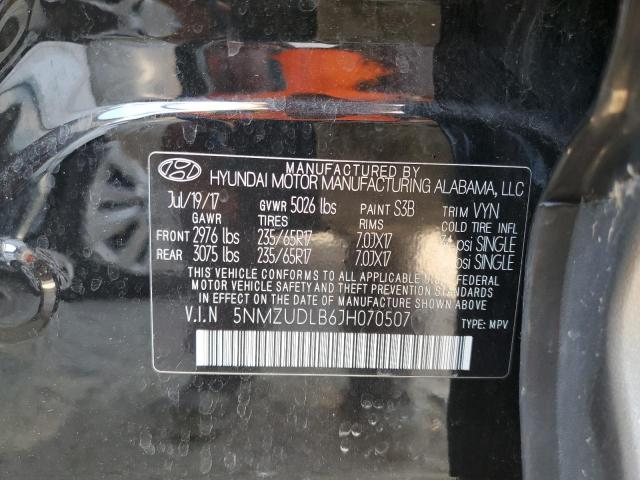 2018 HYUNDAI SANTA FE S - 5NMZUDLB6JH070507