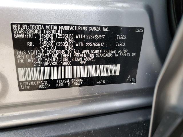 2025 TOYOTA RAV4 XLE - 2T3P1RFV8SC518800