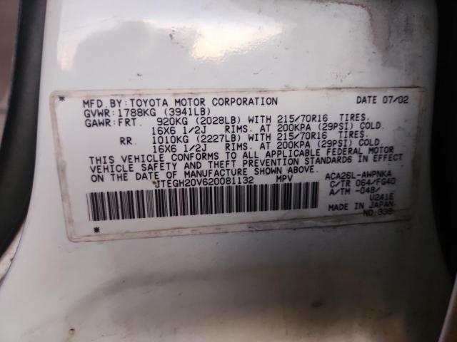 2002 TOYOTA RAV4 #3286692295