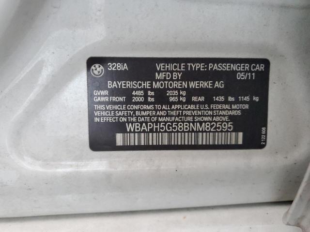 2011 BMW 328 I SULE #3303843519