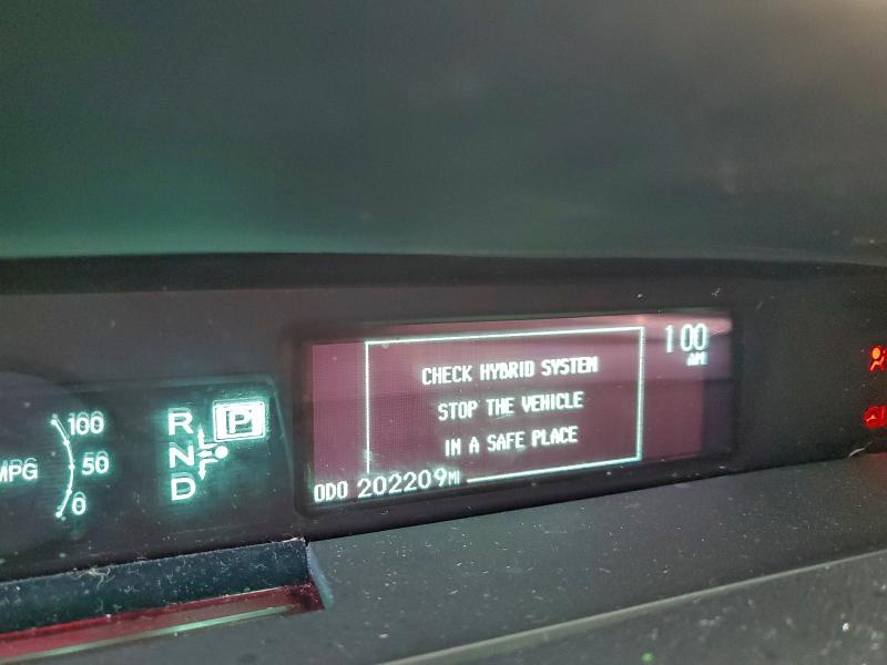 2012 TOYOTA PRIUS PLUG #3296366141