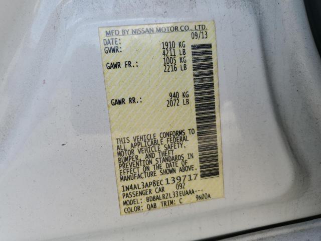 2014 NISSAN ALTIMA 2.5 #3291237998