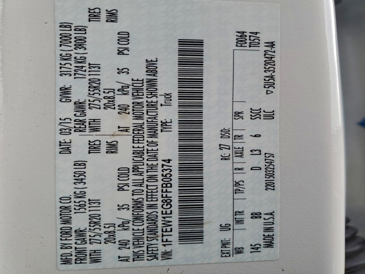 FORD F-150 SUPERCREW