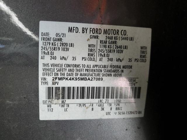 2021 FORD EDGE TITAN #3301685635