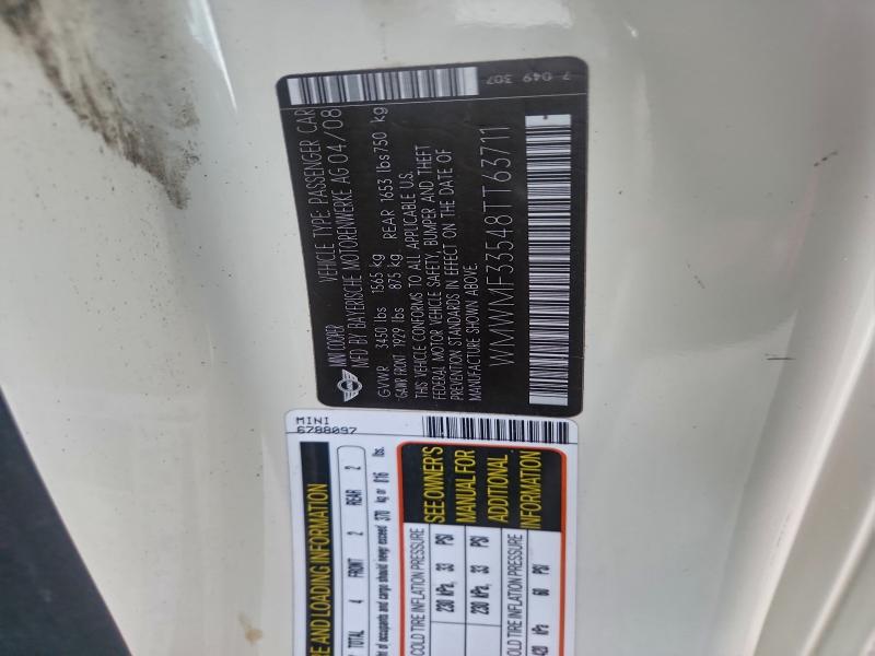 2008 MINI COOPER #3303619928