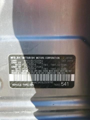 2020 MITSUBISHI OUTLANDER #3304584440