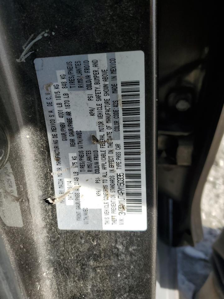 Lot #3302897901 2015 MAZDA 3 SPORT