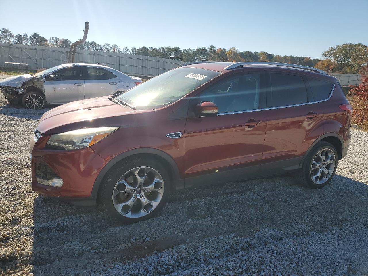 Lot #3291429139 2014 FORD ESCAPE TIT