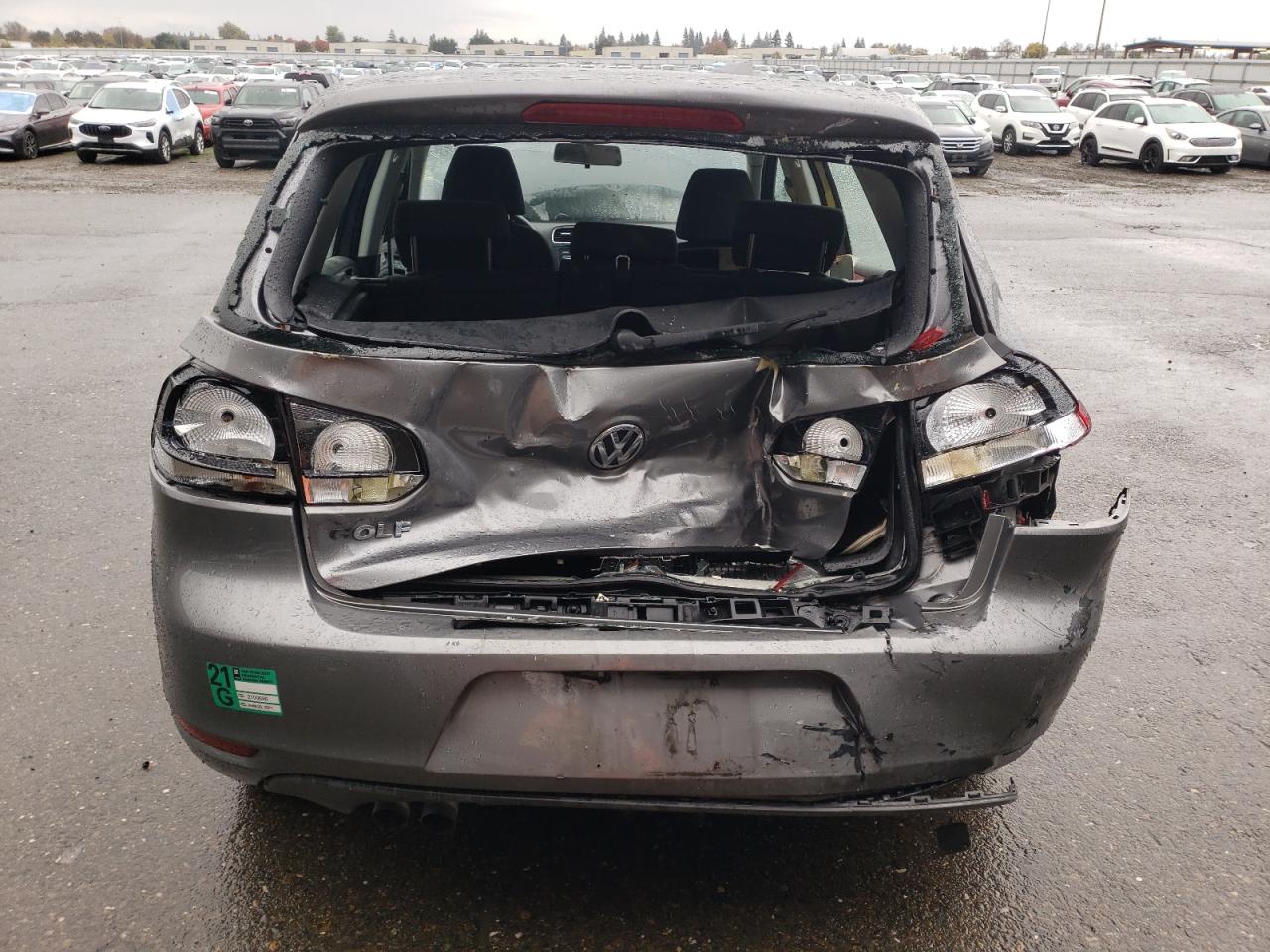 Lot #3308686079 2010 VOLKSWAGEN GOLF