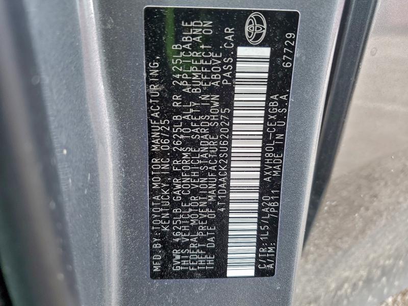 2025 TOYOTA CAMRY XSE #3304634973