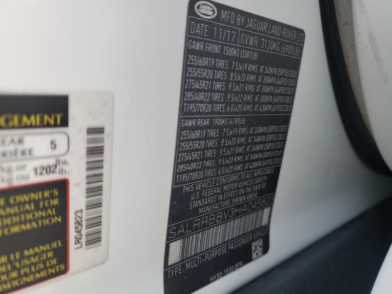 LAND ROVER DISCOVERY HSE